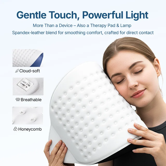 Hello Face L6 510K Red Light and infrared Therapy Mask 720 LED Chips Panel