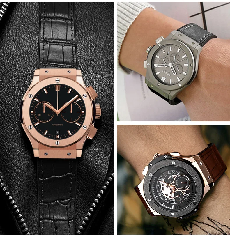 حزام ساعة اليد ل Hublot 25 مللي متر * 19 مللي متر...