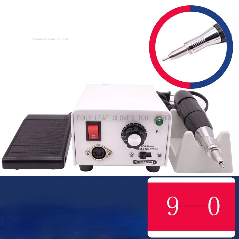 220V 0-35000Rpm Dental Grinder Electric 90 Micromotor Control Box Hand Polishing Polisher Dental Lab Equipment 102 Handpiece 3