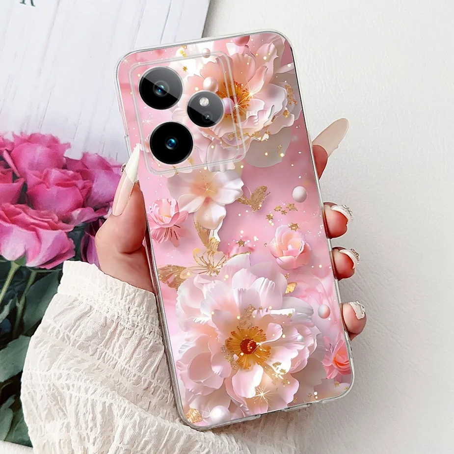 Luxury Painted Soft Silicone Phone Case - Stylish Protective Cover and s Bag
