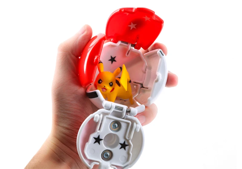 Pokemon Figur Ball Elf Haustier Anime Action Puppe Pikachu Charizard Mewtwo Bulbasaur Squirtle Mew Pokeball Monster gehen Spielzeug Kind Geschenk – Detail 7