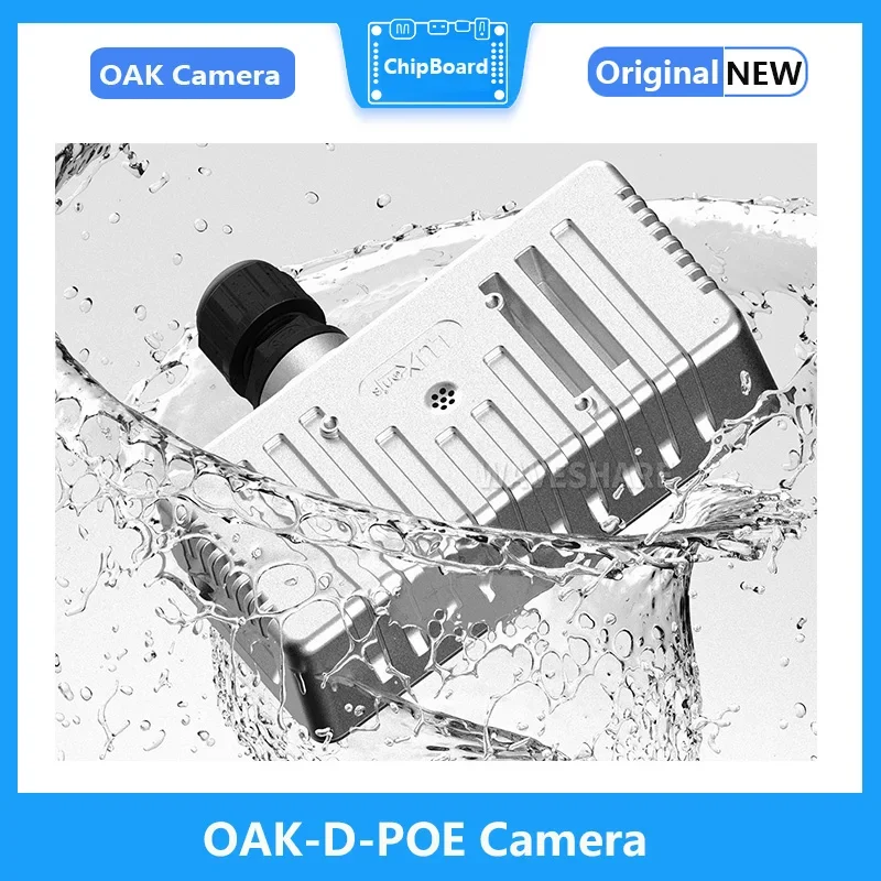 OAK-D-POE Ʈũ ī޶ Met Poe Functie, Opencv Ai ӽ  ŰƮ, IP67 Waterdicht, ǰ