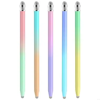 Double Head Capacitive Pen Gradients Color Styluses Pen for Adults Universal for Phone Tablet Touch Screens Sensitivity 1