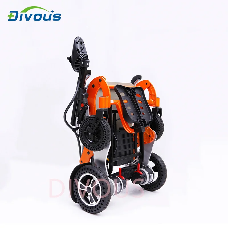 Powerful Wheelchair Electric Disabled Lightweight 4 Wheel Scooter Folding Portable Wheel Chair