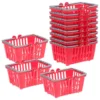 20 Pcs Girl Mini Shopping Basket Child Baskets Kids Grocery with Handles Storage Plastic for 1