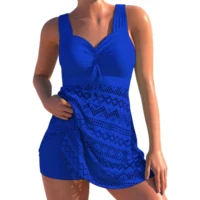 2025 New Sexy Lace Hollow Out Plus Size Swimwear Women Swimsuit Female High Waist Tankini Swimsuits Bathing Suit Beachwear 4XL - Image 3