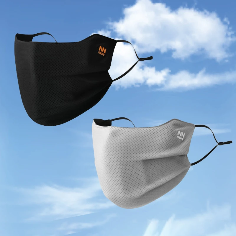 Enhanced Sun Protection Face Mask - Reusable, Breathable, UV Shield, Solid Color, Washable, Ideal