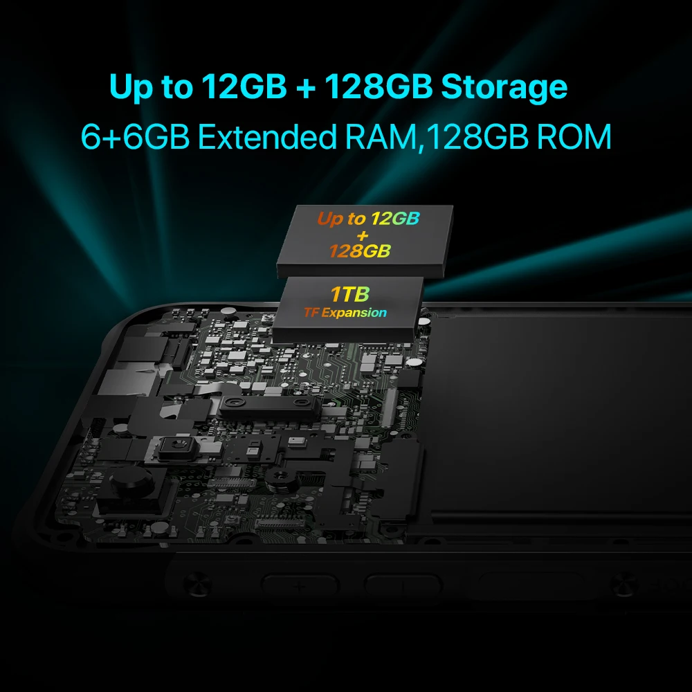 UMIDIGI BISON X20 Rugged smartphone IP68 &IP69K MTK Helio P60 Octa-Core 6+6GB 128GB 6.53" HD Android 13 20MP 6000mAh Battery NFC 5