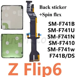 Z Flip Main Board LCD Display Flex Cable and Back Cover Sticker (Flip6 Spin sticker)