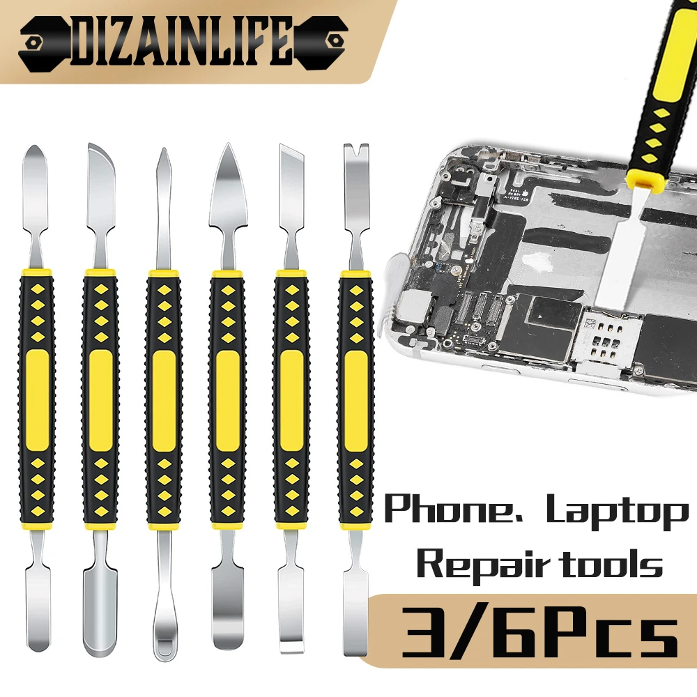 Universal Mobile Phone Repair Opening Tool Mini Metal Spudger Crowbar