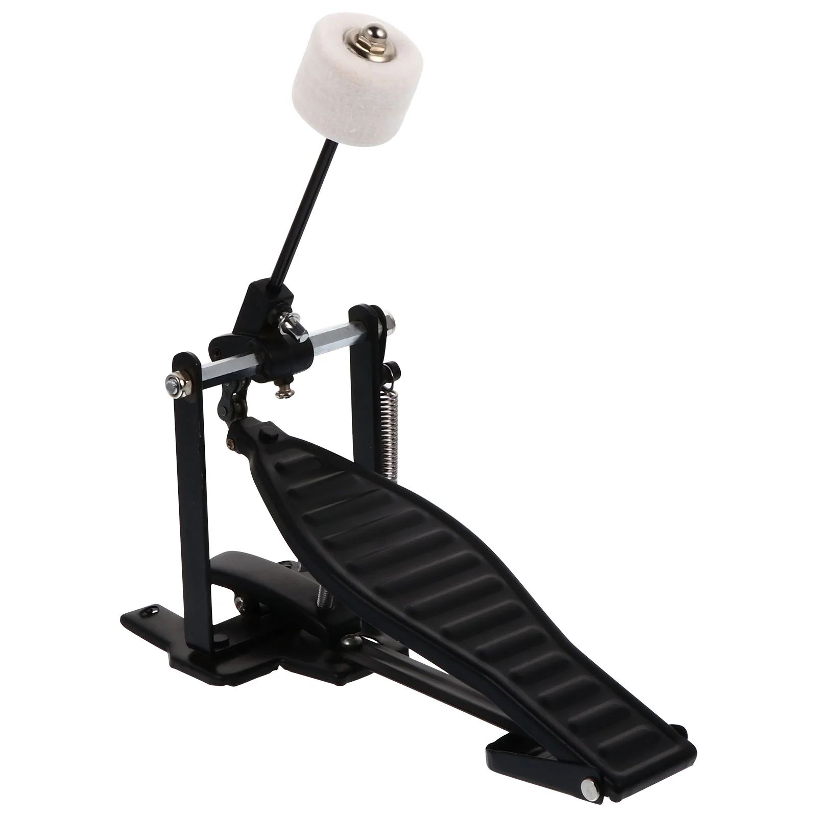 

Durable Bass Drum Pedal Single Pedal Drum Practice Instrument Accessories Black Drum Kick Pedal Instrument Supply