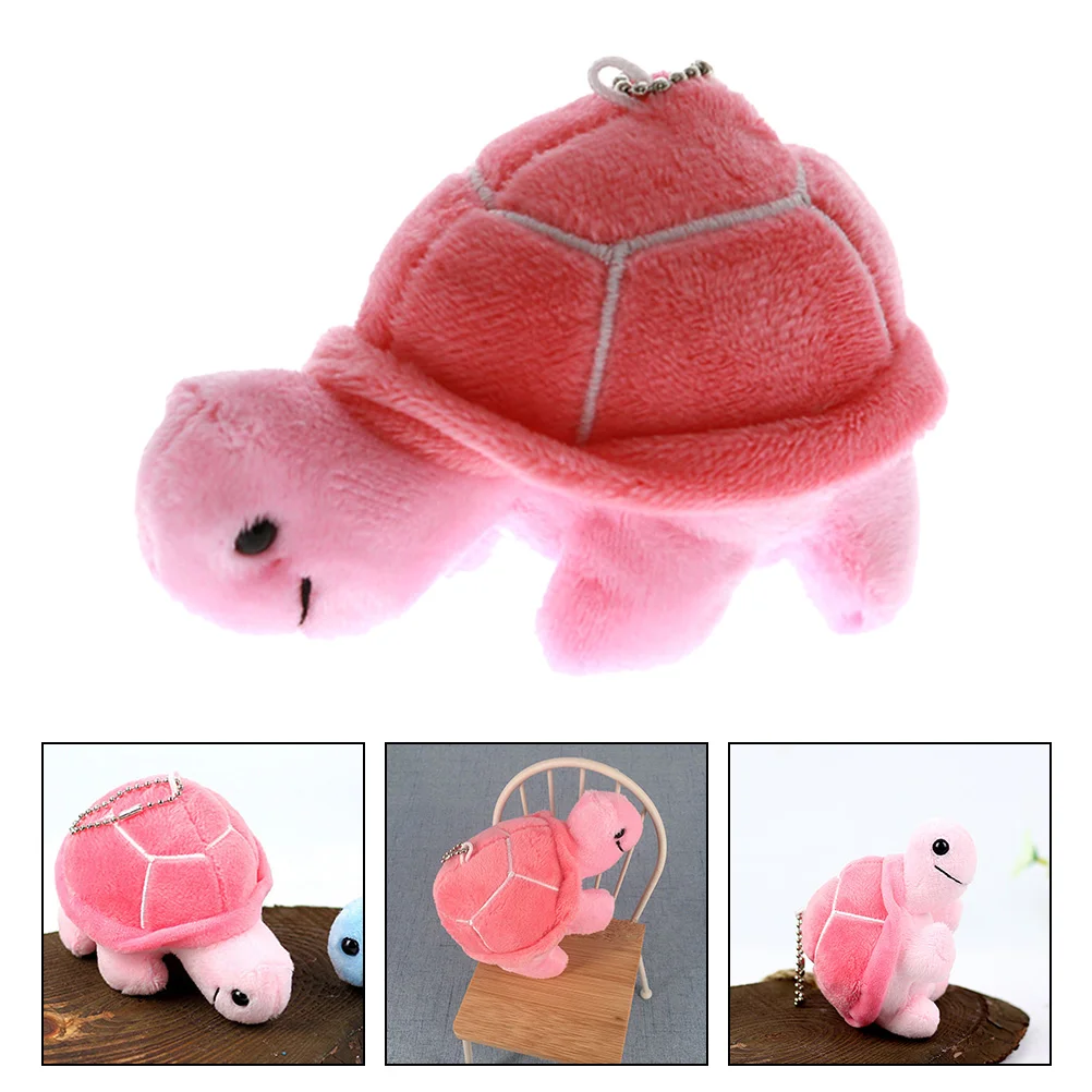 Stuffed Animal Plush Turtle Keychain Charm Bag Hanging Ornament Plush Toy Games Children'S Doll Accessories Little Doll stuffed animal sea turtle key chain cartoon turtle plush toy pendant keyrings backpack handbag charm keychain accessories