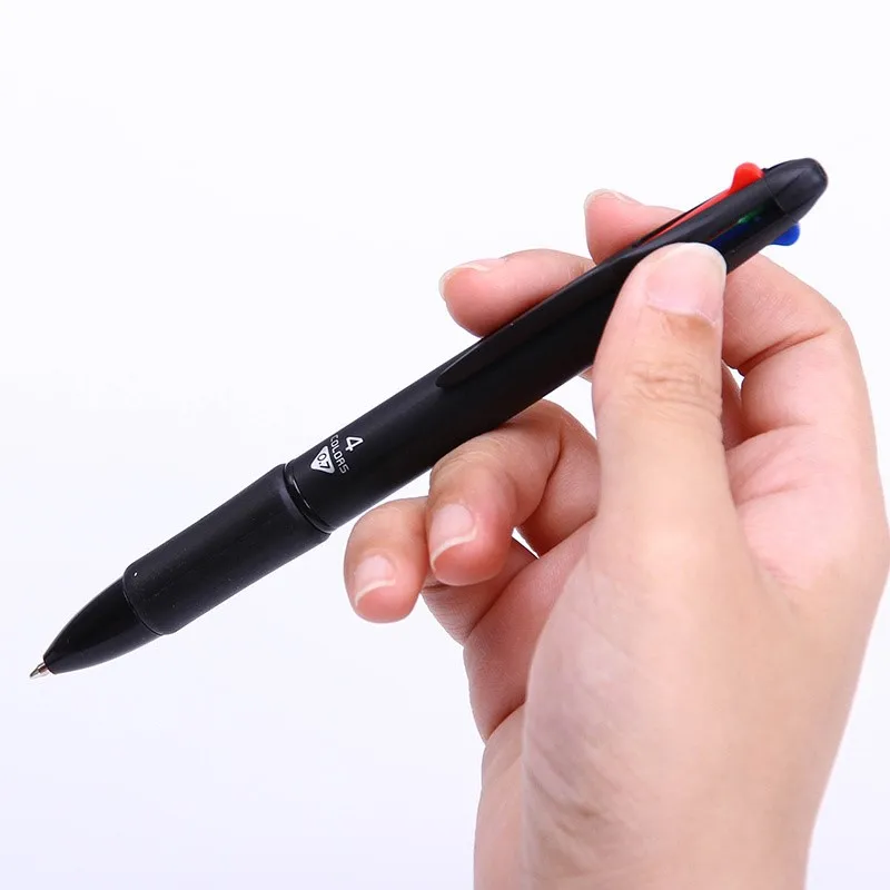 

4pcs/lot 4 Color Ballpoint Pen Cute Kawaii Roller Ball Ballpoint Pens for Writing School Supplies Office Accessories Stationery