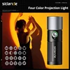 SIDANDE Videography Flashlight Zoomable Photography Fill Light Ambience Light with 1/4'' Thread for Camera Stand Cage 1
