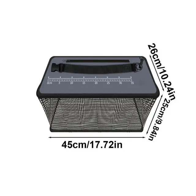 Optimize fish survival with the Floating Fish Basket