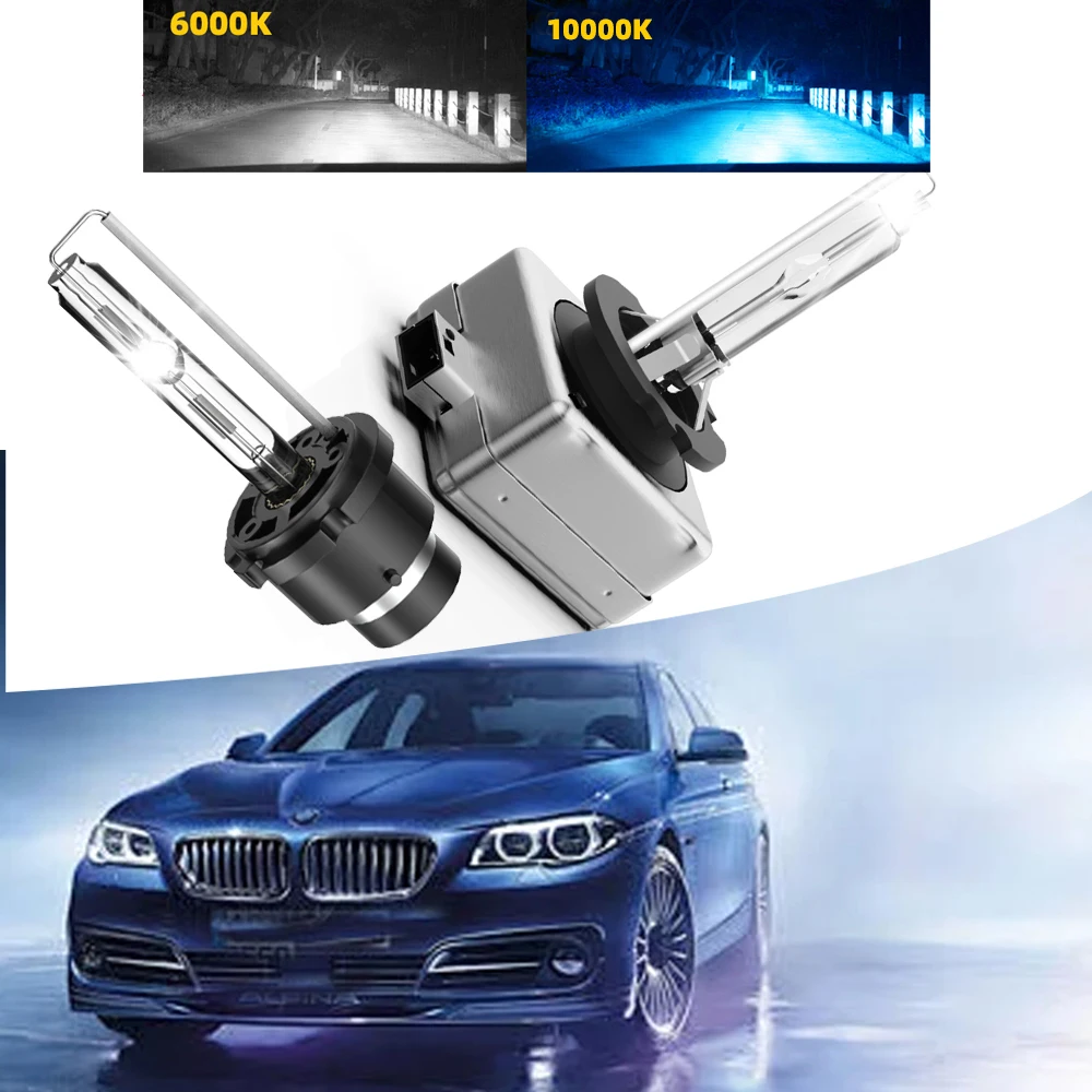 HID Xenon Headlight Bulbs 2pcs D1S D2S D3S D4S 4300K-10000K 35W