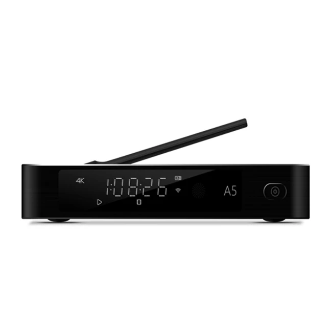 2019 Egreat A5 4K Uhd Menu Hdr Media Player Play Blu-Ray 3D Full Blue Movie H.265/Heve Hardware Decodifica Supporto 3.5 ''Hdd Sata