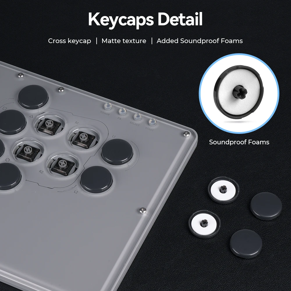 ちょぼページ Haute42-COSMOX Hitbox Leverless Controller For PC/ PS4/ PS5