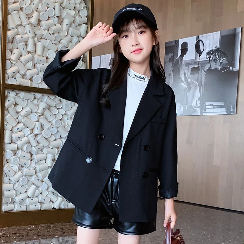 Black Coat For Teenage Girl