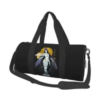 Albedo Anime Sport Bags Kawaii Girl Gym Accessories Gym Bag Weekend Men's Design Handbag Swimming Retro Fitness Bag 1