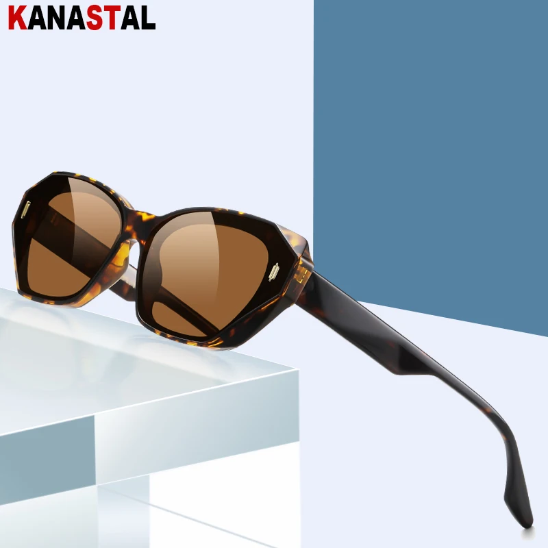 

Cat Eye Sunglasses Women Polarized UV400 Sun Glasses TR Plate Irregular Eyeglasses Frame Sunscreen Goggles Travel Beach Eyewear