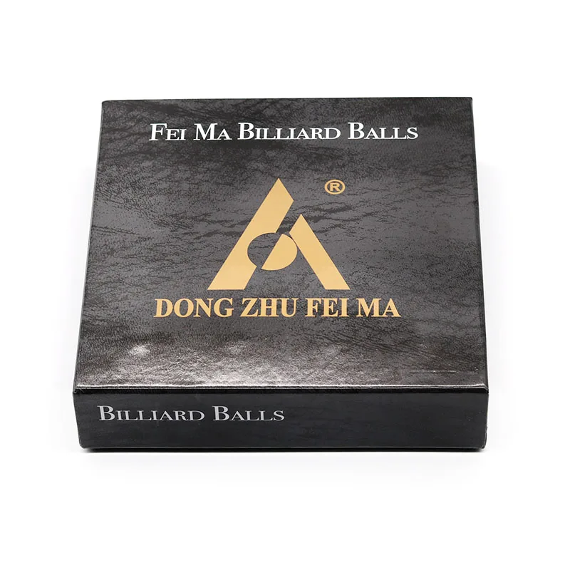 Black Color 57.2MM Marblized Billiard Pool ball set 2-1/4inch 16x