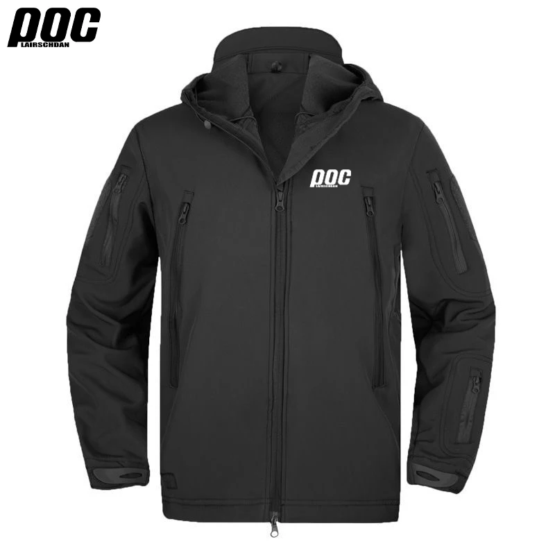 LairschDan Poc Men Cycling Windproof Clothing Bicycle Waterproof Thermal Jacket MTB Road Downhill Bike Rider Ciclismo Breathable