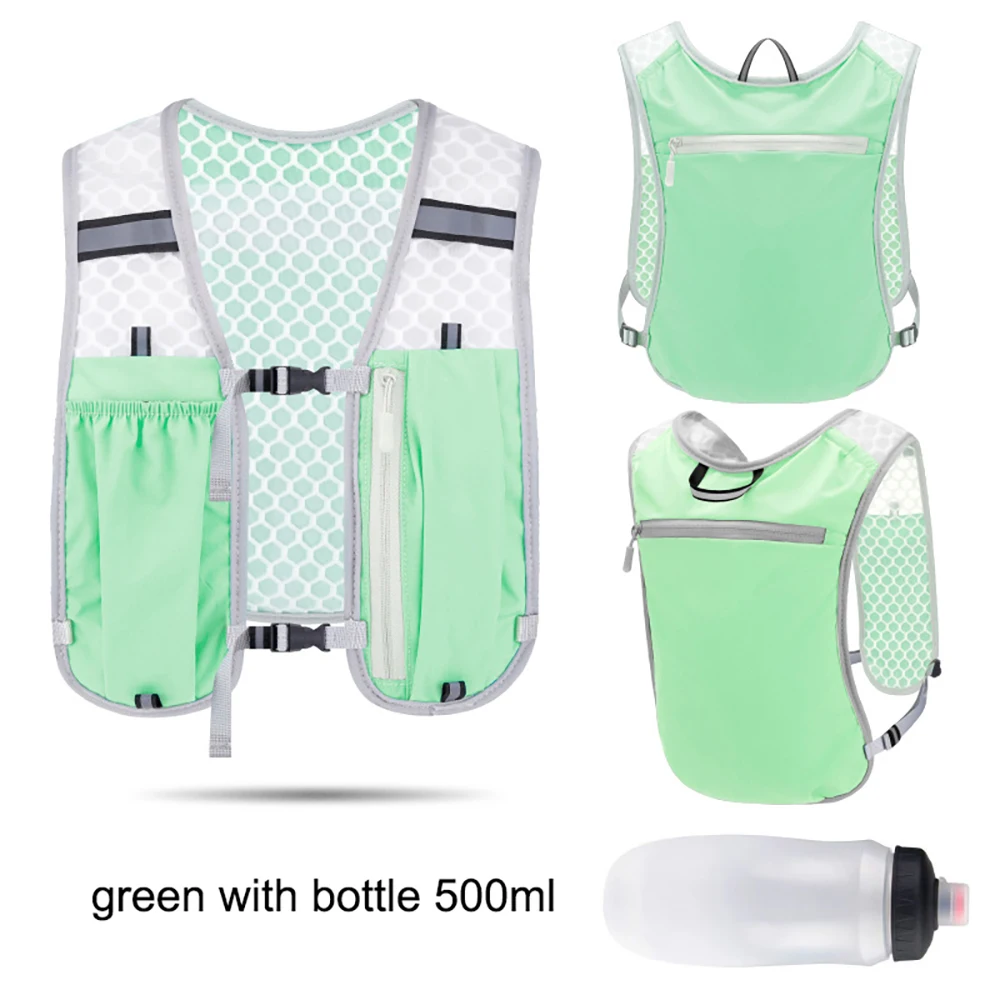 green with bottle