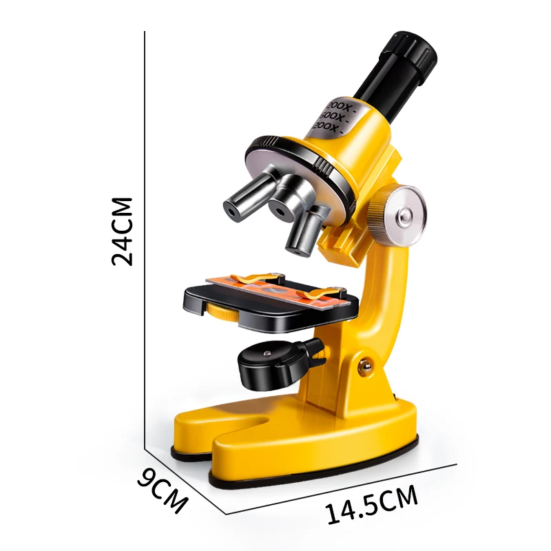 Mini Microscope jouet de laboratoire, Kit d'expérimentation scientifique  éducative pour enfants, jouets éducatifs, Science stéréo, cadeaux  d'anniversaire - AliExpress