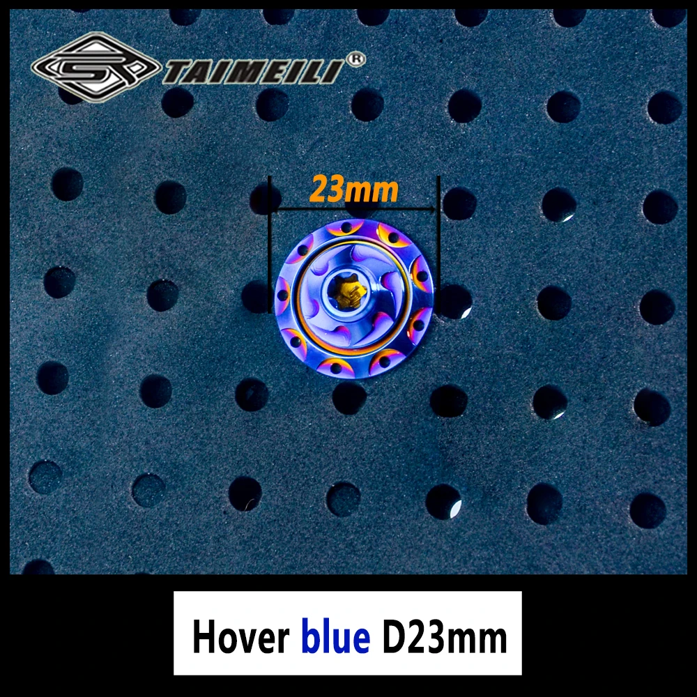 TAIMEILI 1pcs 티타늄 합금 볼트 가스켓 비행 우산 머리 나사 M6M8x15-45mm 오토바이 장식 수정