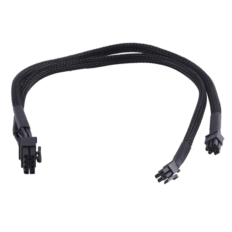 2X Dual Mini 6 Pin A 8 Pin Pci Express Scheda Video Adattatore Di Alimentazione Cavo A Maniche Per Mac Pro Tower/Power Mac G5 15 Pollici