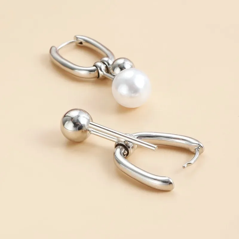 Modern Jewelry Elegant Temperament Metal Geometric Earrings for Women Party Gifts Simply Design Ear Accessories geometric earrings