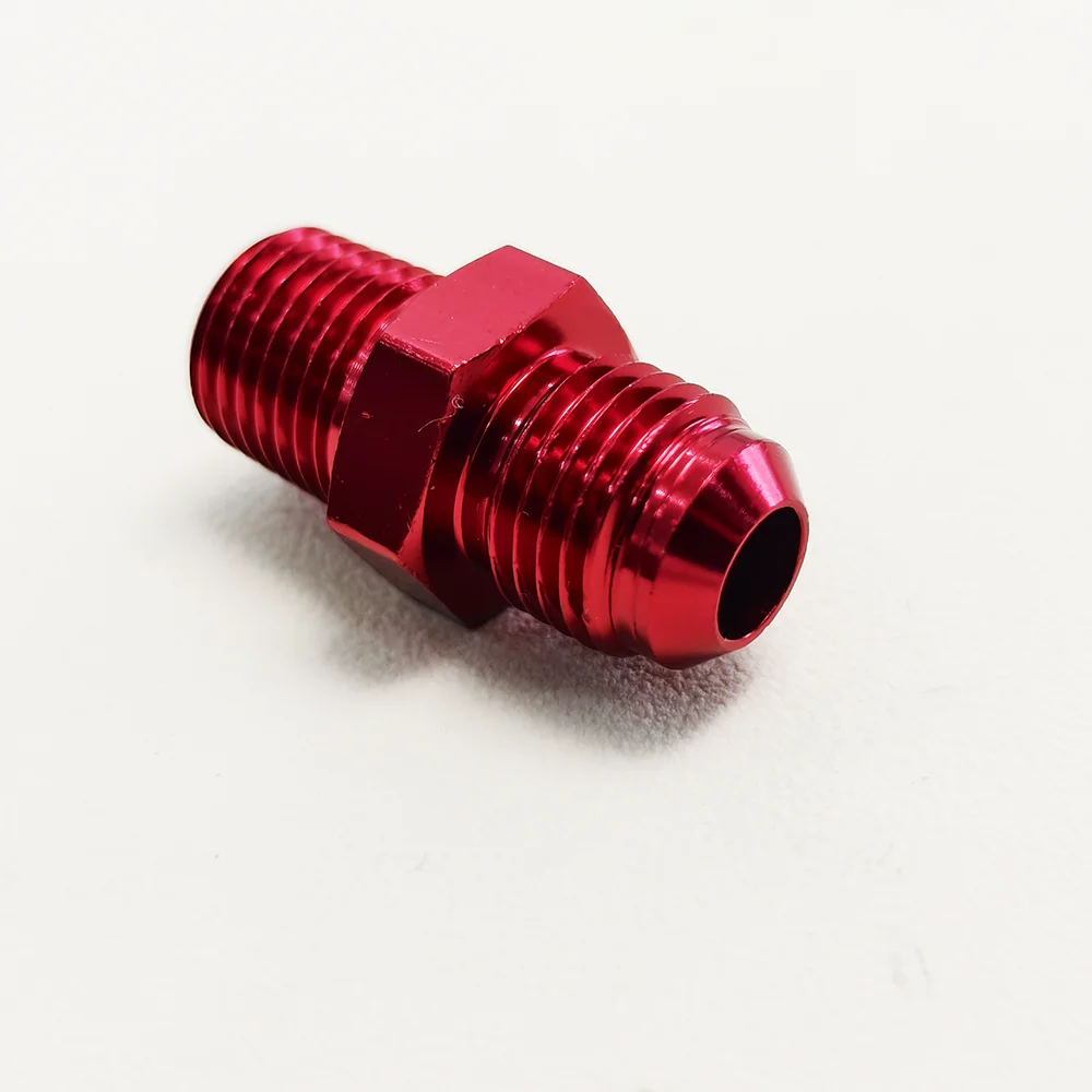 Pipe Fitting Universal AN3-AN8 Male to NPT Thread Adapter