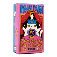 Wyspell Cat Tarot Cards 78 Tarot Fortune Telling Divination Tools English Tarot Decks for Board Game Fate Divination Playing 1