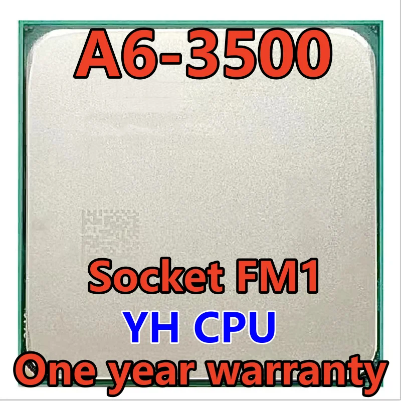 

A6-Series A6 3500 A6-3500 2.1 GHz Triple-Core CPU Processor AD3500OJZ33GX Socket FM1