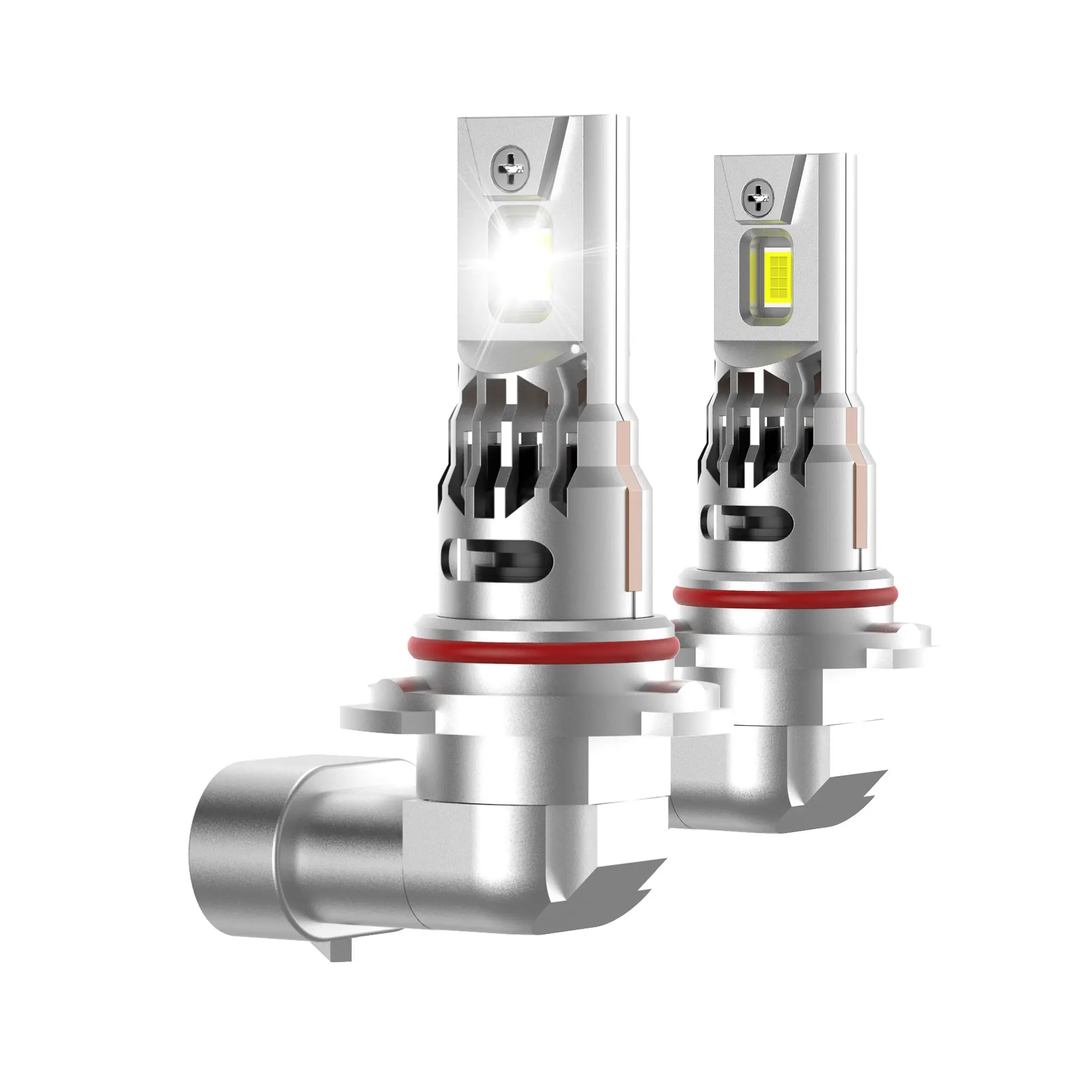 2Pcs LED 자동차 전구 9005/HB3 9006/HB4 50000Lm 120W CSP 헤드라이트 6500K 주간 주행 램프 고품질 자동차 조명