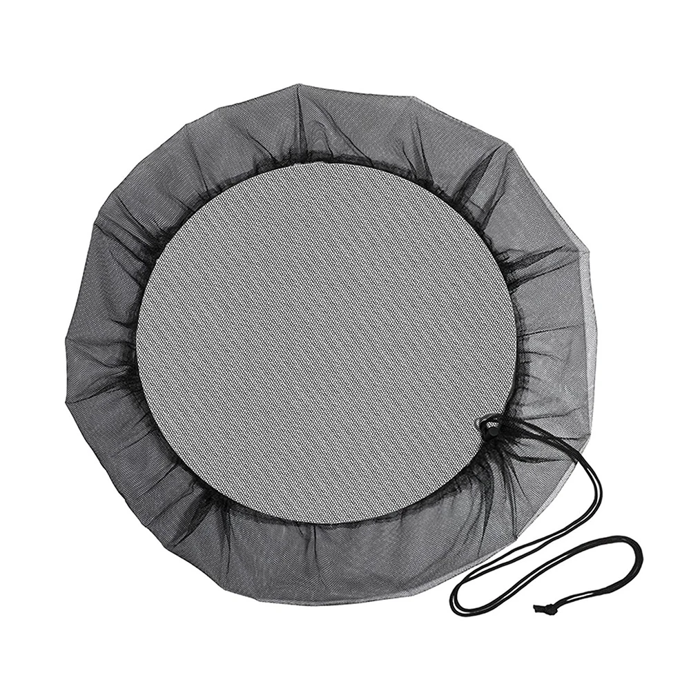 Mesh Cover Netting 1-5Pcs 60-120cm for Rain Barrel Water Collection Bucket Raindrop Anti-fall Leaves Filter Net Water Protection