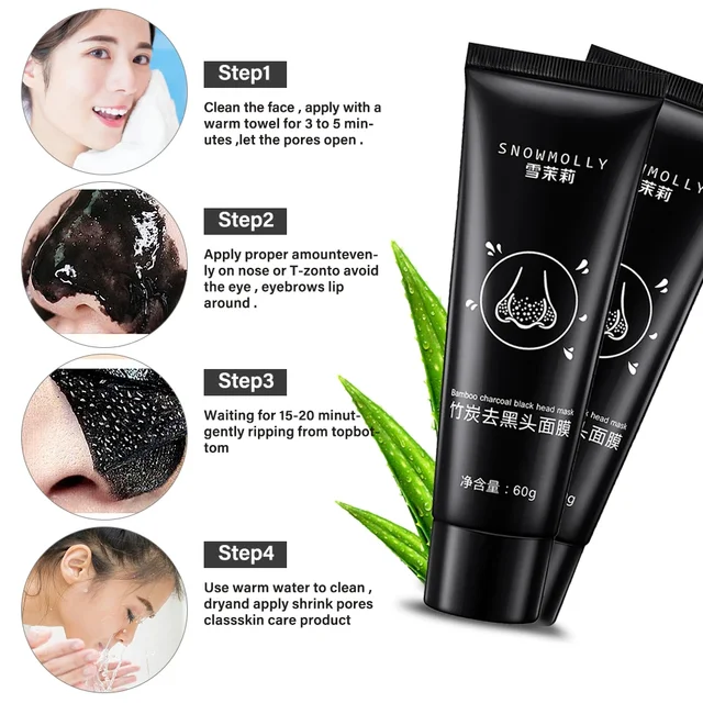 Say goodbye to black dots and hello to beautiful skin with the Blackhead Remover Peel Off Mask!
