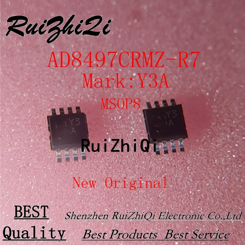 

1 шт./партия, новые фонарики AD8497CRMZ Y3A MSOP8 IC