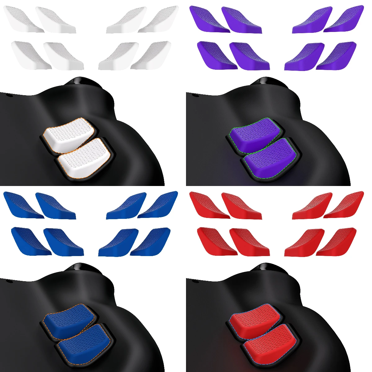 Playvital Set Di Potenziamento Del Pulsante Posteriore Per Lcd Steam Deck, Protezione Del Pulsante Di Miglioramento Della Presa Per Steam Deck Oled