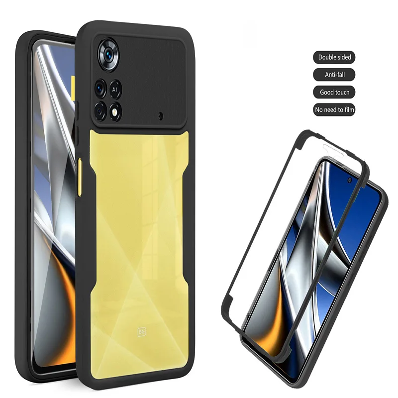 360° Full Body Rugged Phone Case with Built-in Screen Protector