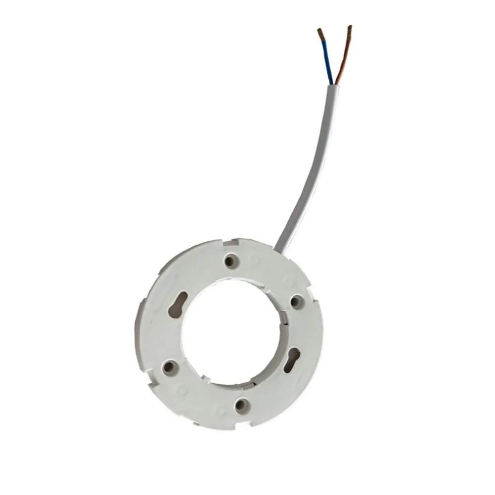 Lamp holder lamp bulb holder lamp base 2pc GX53 Base Fitting For GX53 Lamps Fly Leads For LED And CFL Light Bulb Fitting 10CM Ceiling Wall Lamp Holder