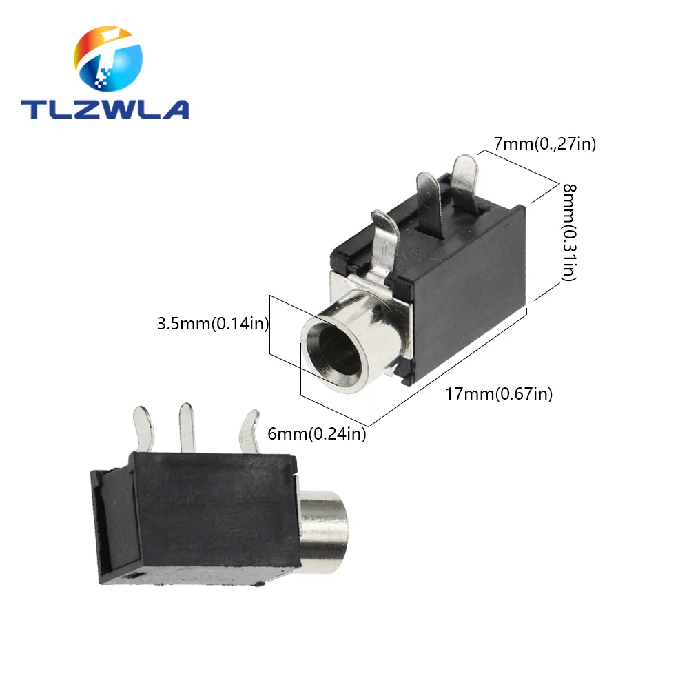 3,5 mm mâle à 6,35 mm femelle prise jack adaptateur audio connecteur