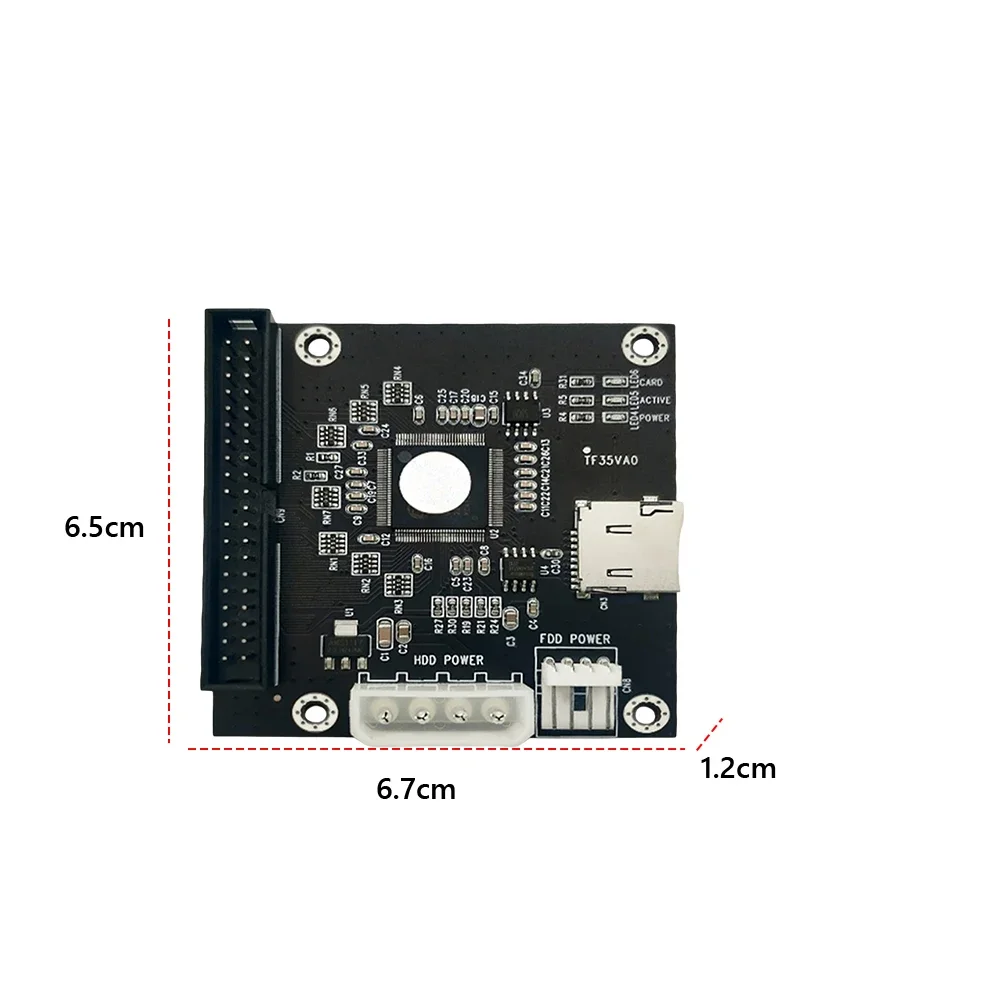 TF Micro SD To 3.5-inch IDE 40PIN Adapter Card SD Memory Card To IDE Hard Disk Drive Adapter