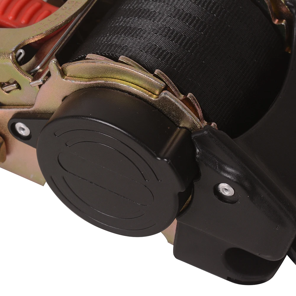 Auto Retractable Ratchet Strap 5cm x 30cm Tie Down Cargo Lashing Double S Hook for Motorcycle off-road vehicle ship Kart Trailer 1PC tie down belts