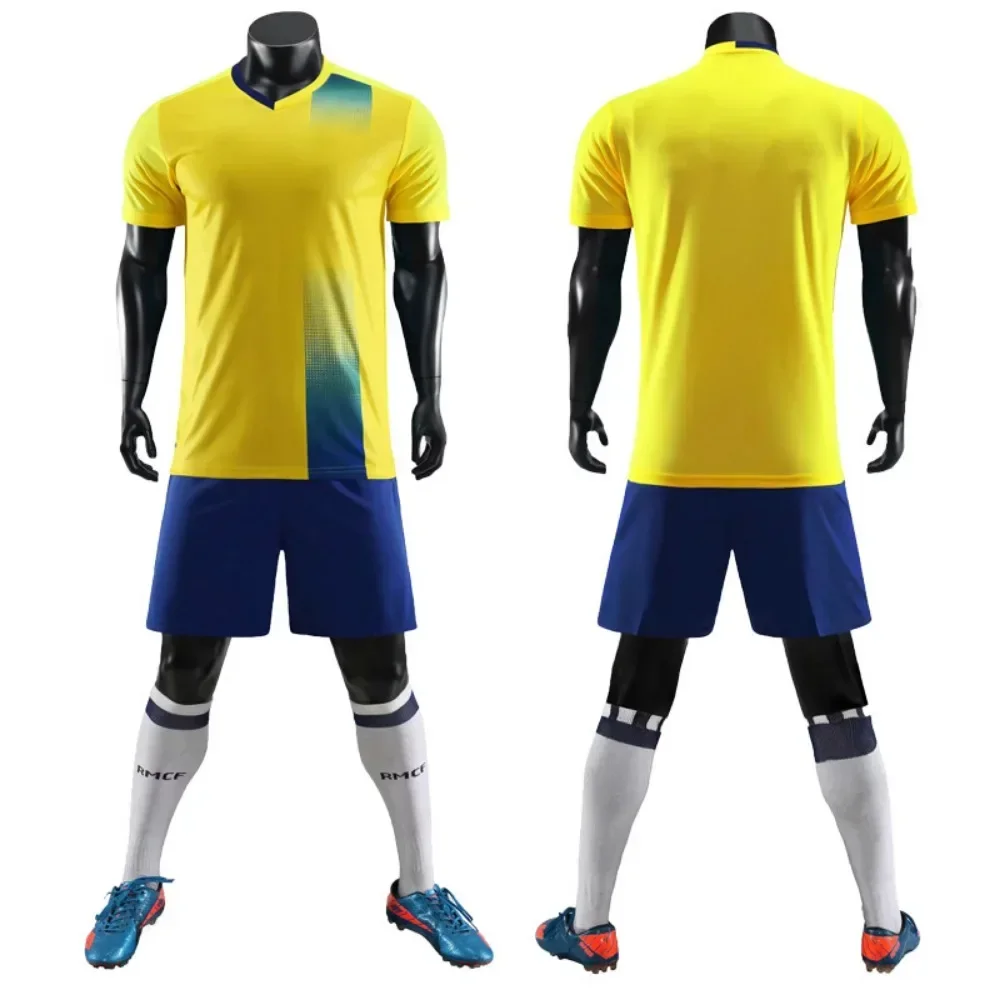 Moisture-wicking Training Clothes Breathable and Comfortable Children's Football Set for Boys Football Kit