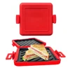 Microwave Sandwich Maker Time Saving Microwavable Toast Maker Microwave Oven Breakfast Machine for Dessert Sandwiches Breakfast 3
