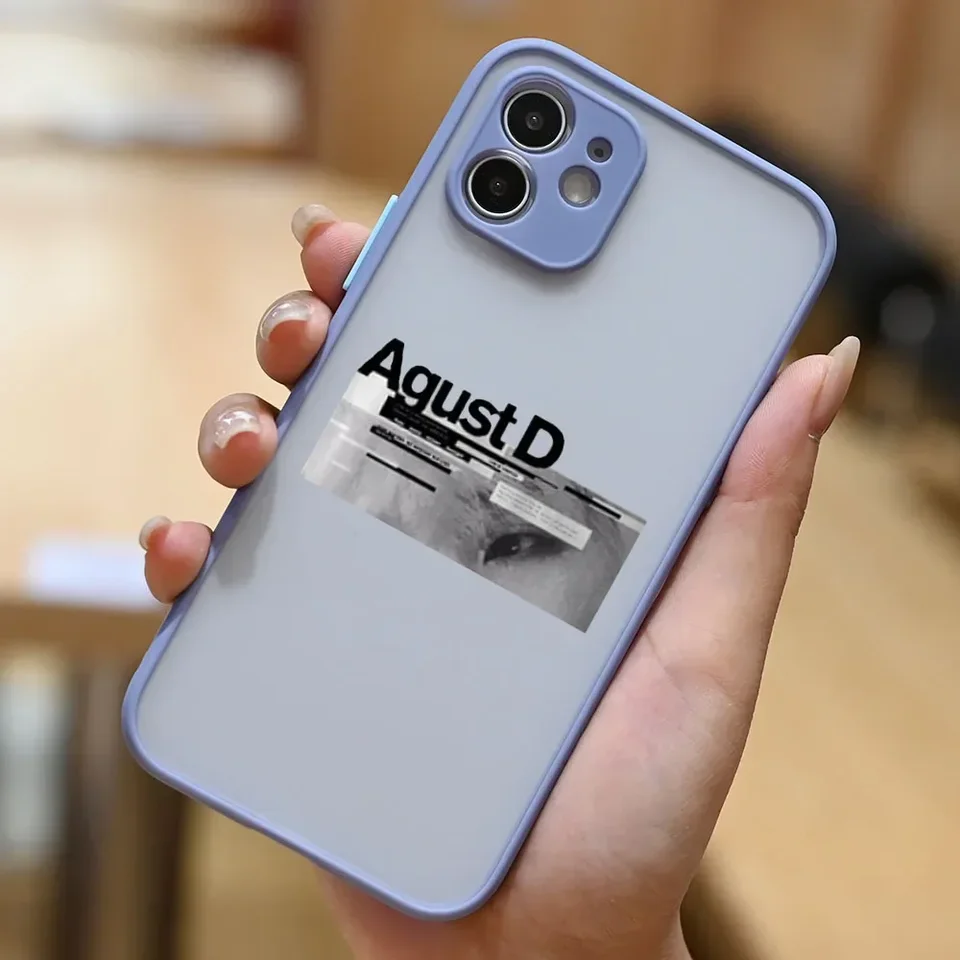 Agust D Suga Kpop Phone Case for iPhone 16 14 15 13 11 12 Pro Max