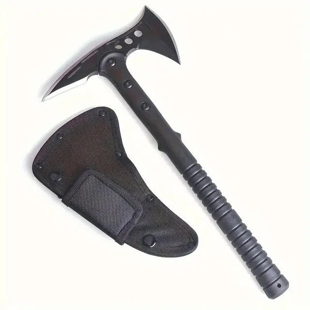 1 Portable Axe, Multifunctional Survival Axe, Pointed Axe, Hammerhead Axe, Chili Axe, Sharp, with a High Toughness Handle 3