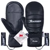 MAXDEER Ski Gloves Leather Snowboard Mittens Men Women Skiing Snowmobile Snow Sports Winter Thermal Gloves Waterproof Windproof